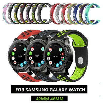 Sweatproof Band Strap For Samsung Galaxy Watch Silicone Watchbands Replacement