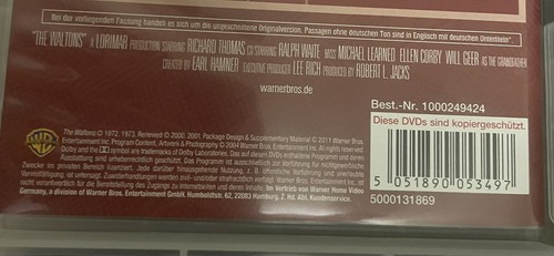 Gesamt Box Die Waltons Komplette Serie Staffel 1 - 9 DVD Dutsche Dutch Region 2 - Picture 20 of 21