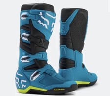 Stivali Cross FOX Racing Comp Blu-Giallo  Num 41