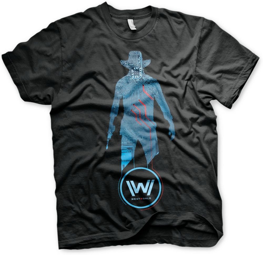 Ковбойская футболка Westworld Blue Circuit Cowboy WB-1-WESTW004-H59-4