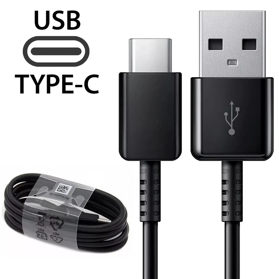 LOTE OEM USB C Tipo-C Cable Cargador Rápido para Samsung Galaxy S8 S9 S10E S20 ULTRA Foto 2 de 4