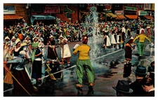 Holland, MI Street Scrubbers Tulip Time C.H. Geerlings Spaulding Shoes Shops-A85