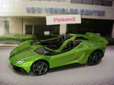 2017 HW EXOTICS Design LAMBORGHINI AVENTADOR J green;gray pr5 LOOSE Hot Wheels