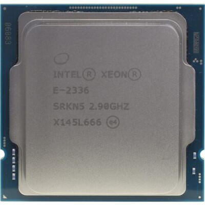 CPU Intel Xeon E-2336 Intel Xeon E-2336 Rocket Lake 2.9 GHz LGA 1200 65W Server