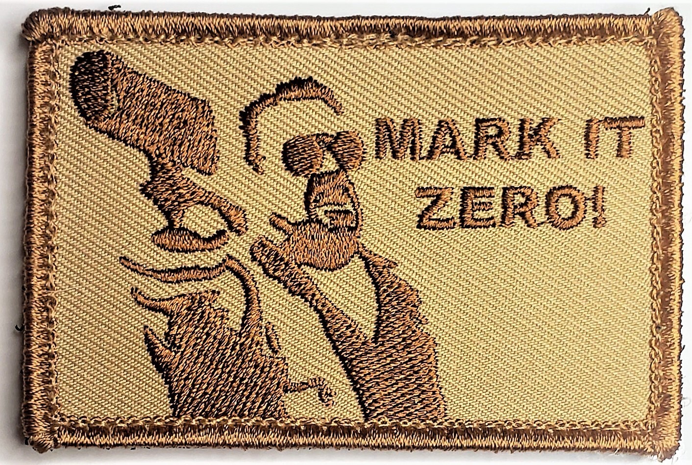 🔥Big Lebowski Goodman Tactical Embroidered Patch Tan Brown Desert