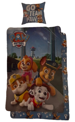 Bettwäsche Renforcé ''Go Team - Paw Patrol'' 135x200cm