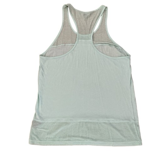 Ralph Lauren Active Yoga Women's Racerback Mesh Sleeveless Teal Top M - Picture 2 of 4