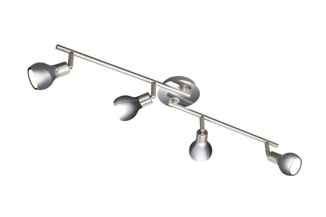 Lampadari da soffitto neri in metallo da 4-6 luci