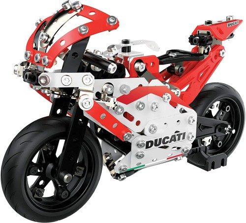 MECCANO MOTO DUCATI DESMOSEDICI SPIN MASTER 6044539 -nuovo-Italia - Foto 2 di 4