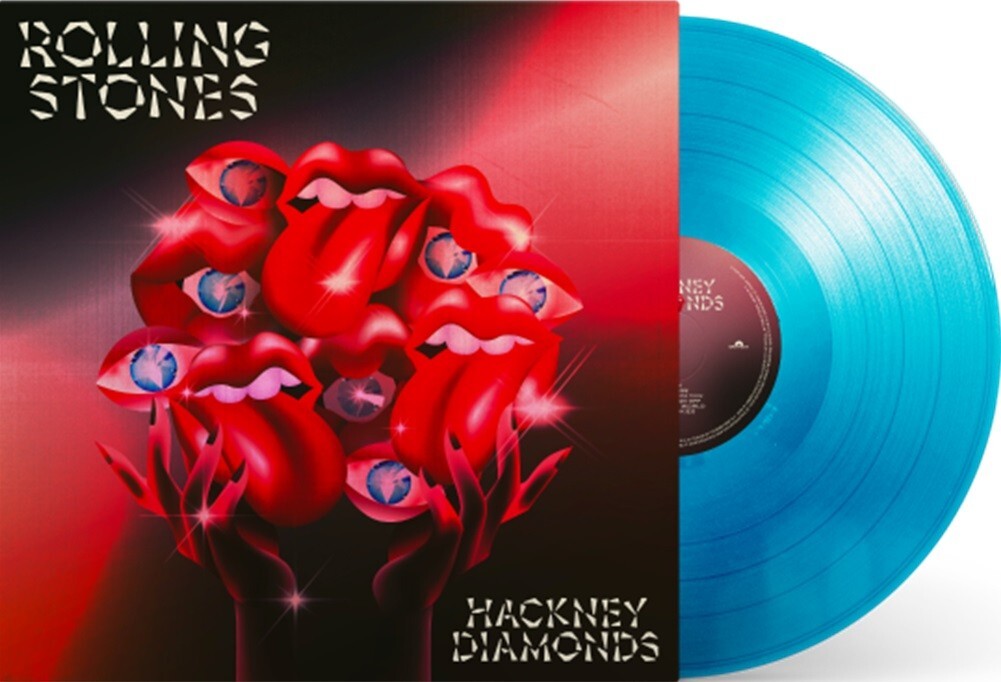 HACKNEY DIAMONDS® ROLLING STONES® Blue Vinyl-[2023] Sealed Limited Edition RARE