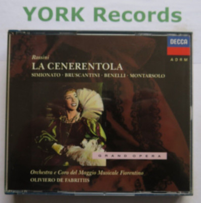 ROSSINI - La Cenerentola DE FABRITIIS / SIMIONATO / BENELLI - Ex 2 CD Set Decca