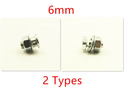 Bike Bicycle Cycle Gear Brake Cable Pinch Bolts 6mm 10PC