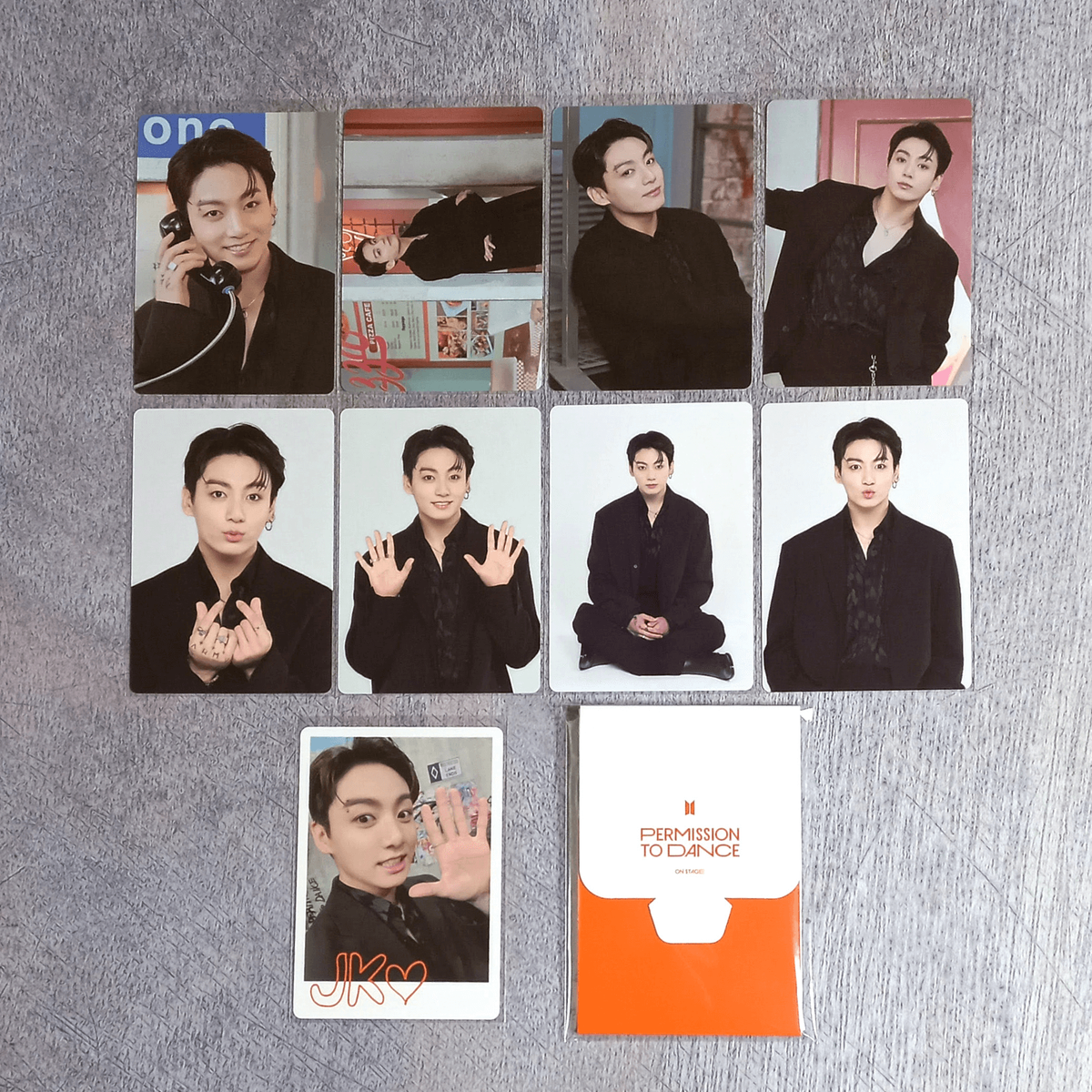 BTS Permission to Dance フォトカード BTS Permission To Dance On Stage Seoul Mini Photo Card
