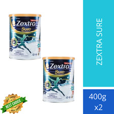 2 x Zextra Sure Milk / Knee Pain Back Pain 400g Back Pain Strengthen Bone