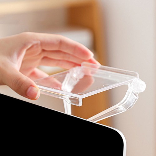 2 Pcs Shelf Bracket Floating Shelves for Game Consoles Computer Monitor - Afbeelding 12 van 12