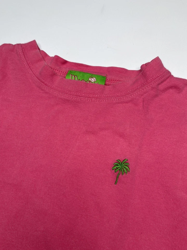 Camiseta Minnie Lilly Pulitzer Niñas Manga Corta Cuello Redondo Talla S 4-5 Rosa De Colección Foto 3 de 4