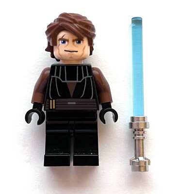 LEGO Star Wars Anakin Skywalker Jedi Clone Wars Minifigure COMPLETE  - Main Image