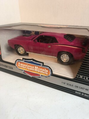 ERTL American Muscle 1970 Plymouth Hemi Cuda 1/18 Diecast | eBay
