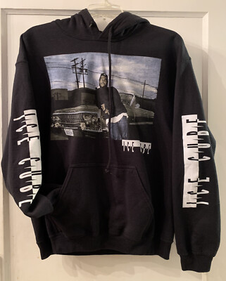 Ice Cube Hip Hop Rap Hooded Hoodie Sweatshirt Medium Vintage Gildan Heavy  Blend | eBay