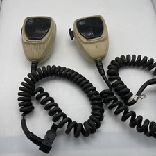 Lot of (2) vintage Motorola  Microphones HMN1015A untested