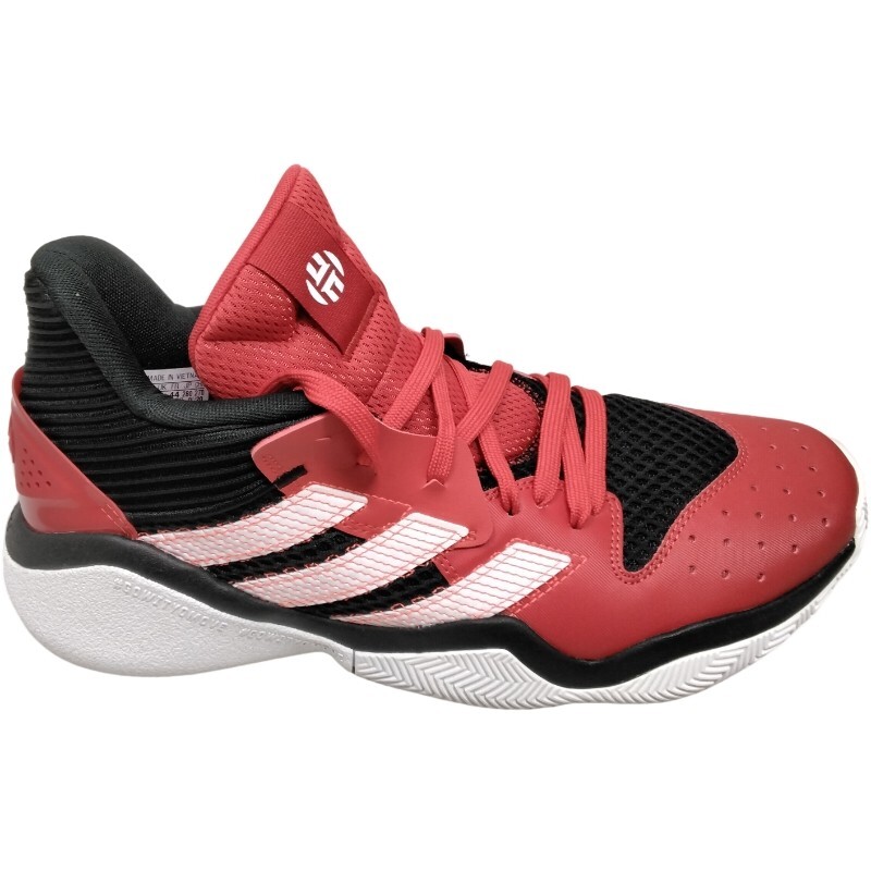 Adidas Harden Stepback Men's 10 Basketball Sneakers Scarlet Red