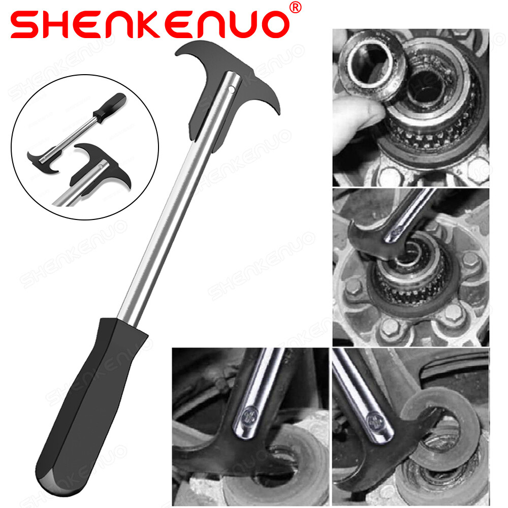 Professional Seal Puller Tool with Dual Hook Tips Remove Oil and Grease