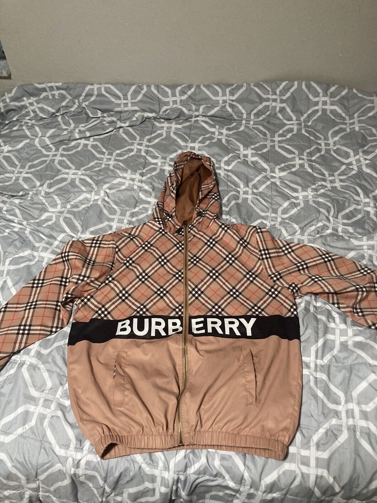 windbreaker burberry jacket | eBay