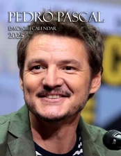 2025 Pedro Pascal 12-Month Calendar | 8.5x11 Premium Photo Paper Limited Edition