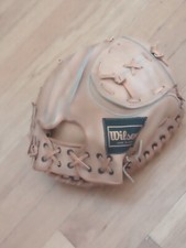Vintage Wilson Catchers Mitt 32/33" U78 Brown Leather quality sharp 