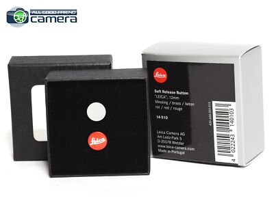Leica Soft Release Button 12mm Red 14010 for M Series Cameras