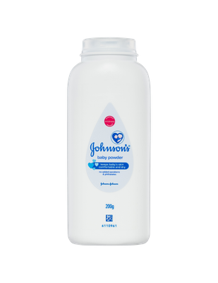 texture odor and color of johnson baby powder
