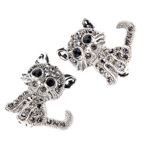 Brooch Crystal Rhinestone Animal Lovely Broach Pin Bridal Jewelry Accessory T vi - Picture 7 of 12