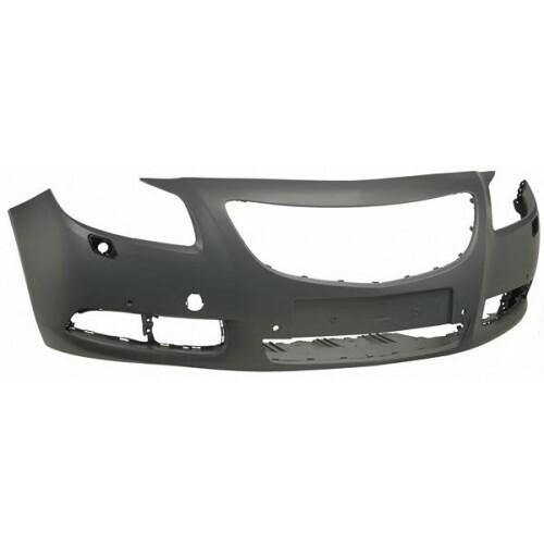 Front Bumper Opel Insignia 09.2008-12.2013 with Holes for Washer Nozzles