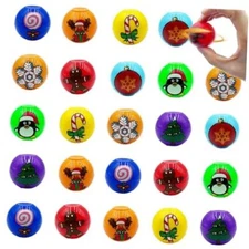 24 Pcs Mini Fidget Spinners Ball Toys for Kids Adults Stocking Christmas