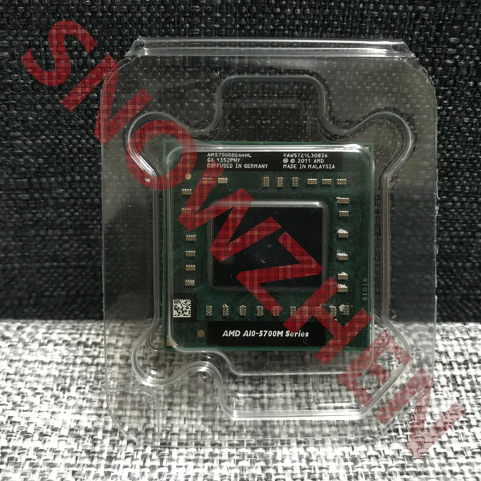 Procesador AMD A10-5750M CPU Serie A10 Cuatro Núcleos 2.5GHz Socket FS1 - Imagen 3 de 3