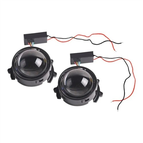 2x 12V LED WiFi Control Devil's Eye Lights Evil Eye Headlight Projector Lights - Picture 2 of 9