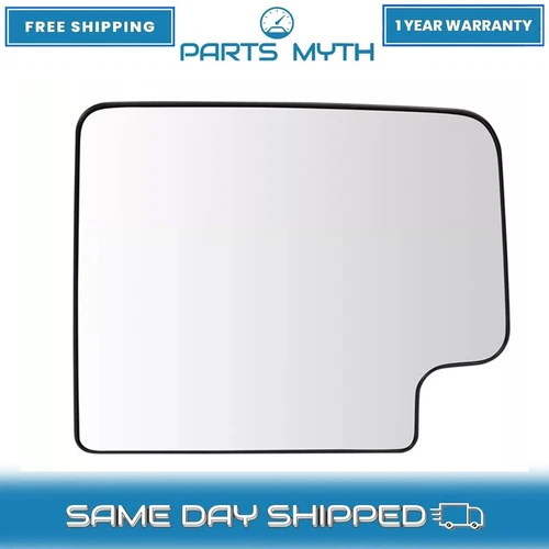 Upper Mirror Glass Passenger Side Fits For 2020-2021 Chevy GMC 1500 2500 3500