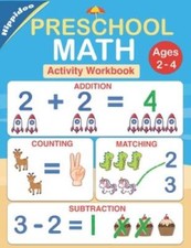Preschool Math Workbook for Toddlers: Beginner math preschool learni - VERY GOOD