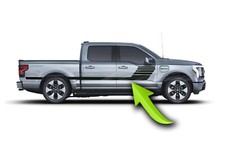 Hockey Side Racing Stripes Graphics Decals Fit 2022 Up Ford Lightning F-150 F150
