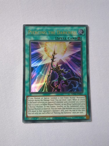 Yugioh Piercing the Darkness MP21-EN257 Ultra Rare 1st Edition