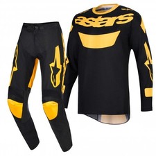Alpinestars (MX26) MX Jersey & Pant Kit Deal - Racer RIWAY - Yellow/Black