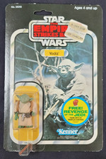 MOC 1982 Kenner Star Wars Empire Strikes Back Yoda Brown Snake 48C Revenge Offer