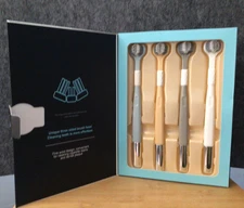 4Pcs Three-Sided Soft-bristled Toothbrush For Adult Tri-Head Multi-Angle 3D