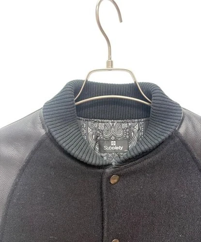 SUBCIETY                    Stadium jacket black image 2