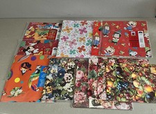 VTG Gift Wrap & Decorative Paper Lot – Hallmark/Looney Tunes/Peanuts/Florals