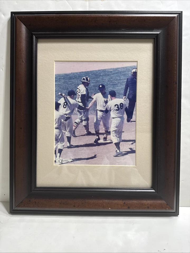 Foto a color de béisbol vintage 2001 enmarcada de Roger Maris New York Yankees Foto 3 de 4