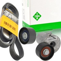 Conti 7DPK1884 Keilrippenriemen-Satz + Spanner FüR BMW 3.0D N57