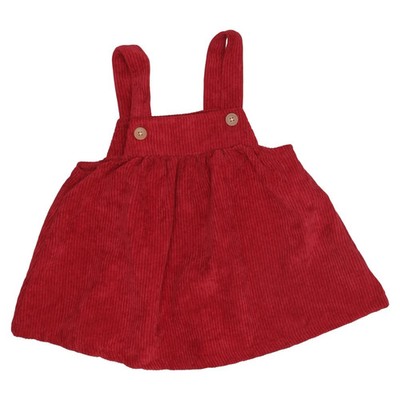 Cozy Pixies, Latzkleid, Größe: 74, Rot, Baumwolle/Elasthan/Polyester #vg7