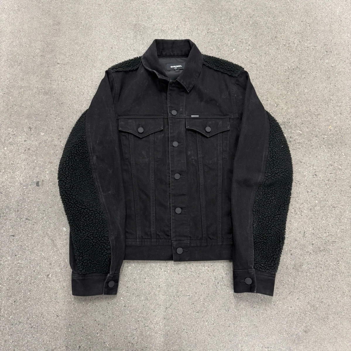 ジャケット・アウター DIESEL archive black coated denim jacket 25+ Diesel Denim Jackets for Men for sale | Updated Oct 2026