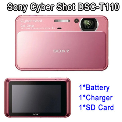 Sony Cyber-Shot DSC-T110 16.1MP 4x Optical Zoom Digital Still